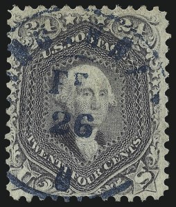 Sale 1050, Lot 199, 1861-66 Issue (Scott 56-77)
