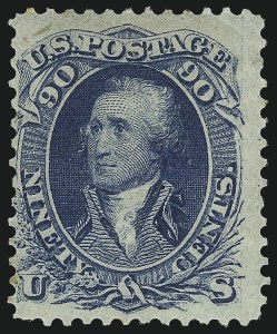 Sale 1050, Lot 200, 1861-66 Issue (Scott 56-77)