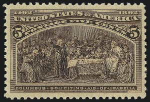 Sale Number 1050, Lot Number 346, 1c-50c 1893 Columbian Issue (Scott 230-240) Sale Number 1050, Lot Number 346, 1c-50c 1893 Columbian Issue (Scott 230-240)
