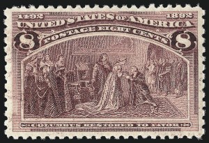 Sale Number 1050, Lot Number 352, 1c-50c 1893 Columbian Issue (Scott 230-240) Sale Number 1050, Lot Number 352, 1c-50c 1893 Columbian Issue (Scott 230-240)