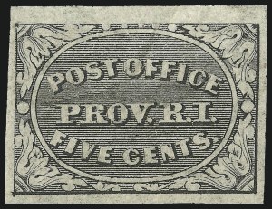 Sale 1050, Lot 36, Postmasters` Provisionals