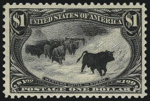 Sale 1050, Lot 438, 1898 Trans-Mississippi Issue (Scott 285-293)