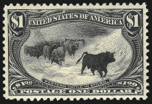 Sale 1050, Lot 439, 1898 Trans-Mississippi Issue (Scott 285-293)