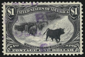 Sale 1050, Lot 445, 1898 Trans-Mississippi Issue (Scott 285-293)