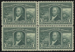 Sale 1050, Lot 477, 1901 Pan-American, 1902-08 thru Jamestown Issues (Scott 294-330)