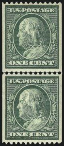 Sale 1050, Lot 493, 1908-12 Issues (Scott 331-395)