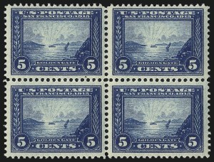 Sale 1050, Lot 527, Panama-Pacific thru 1914 Issue (Scott 396-447)