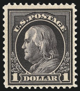 Sale 1050, Lot 547, Panama-Pacific thru 1914 Issue (Scott 396-447), $1.00 Violet Brown (423) Sale 1050, Lot 547, Panama-Pacific thru 1914 Issue (Scott 396-447)