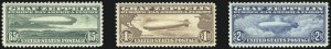 Sale 1050, Lot 705, Air Post, Graf Zeppelin and Later Issues (Scott C13-C31)