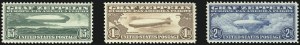 Sale 1050, Lot 706, Air Post, Graf Zeppelin and Later Issues (Scott C13-C31)