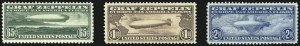 Sale 1050, Lot 712, Air Post, Graf Zeppelin and Later Issues (Scott C13-C31)