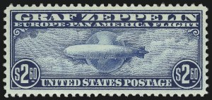 Sale Number 1050, Lot Number 726, Air Post, Graf Zeppelin and Later Issues (Scott C13-C31) Sale Number 1050, Lot Number 726, Air Post, Graf Zeppelin and Later Issues (Scott C13-C31)