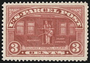 Sale Number 1050, Lot Number 776, Officials, Newspapers & Periodicals, Parcel Post (Scott O, PR, Q) Sale Number 1050, Lot Number 776, Officials, Newspapers & Periodicals, Parcel Post (Scott O, PR, Q)