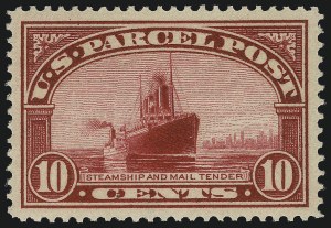 Sale Number 1050, Lot Number 778, Officials, Newspapers & Periodicals, Parcel Post (Scott O, PR, Q) Sale Number 1050, Lot Number 778, Officials, Newspapers & Periodicals, Parcel Post (Scott O, PR, Q)