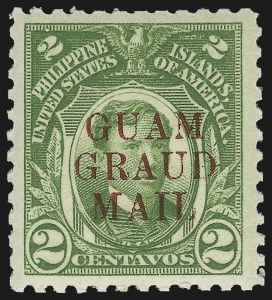 Sale 1050, Lot 853, United States Possessions