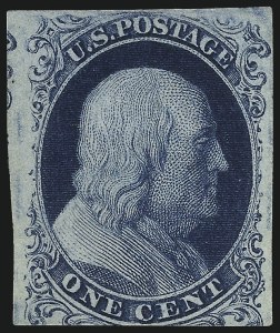 Sale 1057, Lot 554, 1851-56 Issue (Scott 6-17)