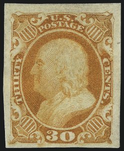 Sale 1057, Lot 596, 1857-60 Issue (Scott 18-39)