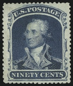 Sale Number 1057, Lot Number 597, 1857-60 Issue (Scott 18-39)
