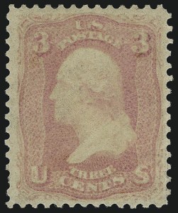 Sale 1057, Lot 618, 1861-66 Issue (Scott 56-78)