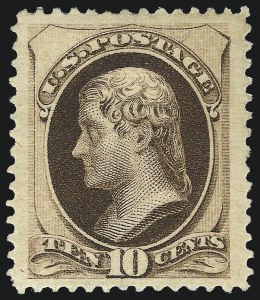 Sale Number 1057, Lot Number 770, 1879 American Bank Note Co. Issue (Scott 182-191)