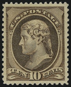 Sale Number 1057, Lot Number 796, 1887 American Bank Note Co. Issue (Scott 205-218) Sale Number 1057, Lot Number 796, 1887 American Bank Note Co. Issue (Scott 205-218)