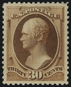 Sale Number 1057, Lot Number 802, 1887 American Bank Note Co. Issue (Scott 205-218) Sale Number 1057, Lot Number 802, 1887 American Bank Note Co. Issue (Scott 205-218)