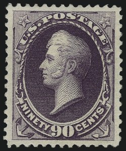 Sale Number 1057, Lot Number 805, 1887 American Bank Note Co. Issue (Scott 205-218) Sale Number 1057, Lot Number 805, 1887 American Bank Note Co. Issue (Scott 205-218)