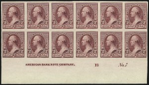Sale 1057, Lot 806, 1890-93 Issue (Scott 219-229)