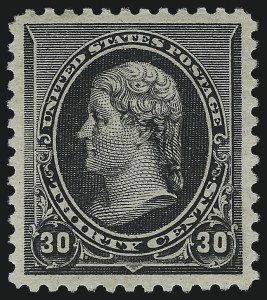 Sale Number 1057, Lot Number 814, 1890-93 Issue (Scott 219-229) Sale Number 1057, Lot Number 814, 1890-93 Issue (Scott 219-229)