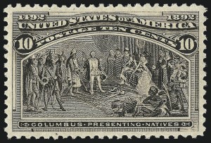 Sale Number 1057, Lot Number 822, 1893 Columbian Issue (Scott 230-245) Sale Number 1057, Lot Number 822, 1893 Columbian Issue (Scott 230-245)