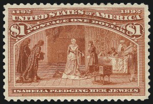 Sale Number 1057, Lot Number 827, 1893 Columbian Issue (Scott 230-245) Sale Number 1057, Lot Number 827, 1893 Columbian Issue (Scott 230-245)