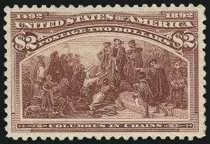 Sale Number 1057, Lot Number 828, 1893 Columbian Issue (Scott 230-245) Sale Number 1057, Lot Number 828, 1893 Columbian Issue (Scott 230-245)