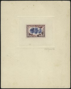 Sale 1061, Lot 3257, Essays and Proofs, 1870 to Back-of-Book