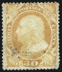 Sale 1061, Lot 3276, Specimen Overprints