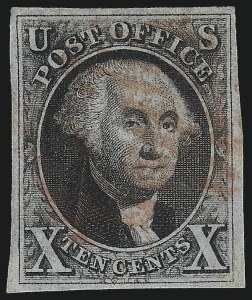 Sale Number 1061, Lot Number 3340, 1847 Issue (Scott 1-2)