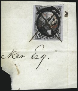Sale 1061, Lot 3343, 1847 Issue (Scott 1-2)