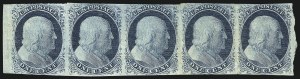 Sale 1061, Lot 3360, 1c-3c 1851-56 Issue (Scott 5A-11A)
