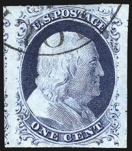 Sale Number 1061, Lot Number 3363, 1c-3c 1851-56 Issue (Scott 5A-11A) Sale Number 1061, Lot Number 3363, 1c-3c 1851-56 Issue (Scott 5A-11A)