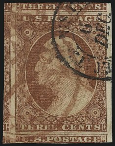 Sale Number 1061, Lot Number 3366, 1c-3c 1851-56 Issue (Scott 5A-11A) Sale Number 1061, Lot Number 3366, 1c-3c 1851-56 Issue (Scott 5A-11A)