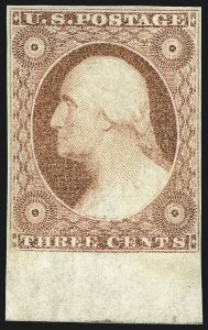 Sale 1061, Lot 3377, 1c-3c 1851-56 Issue (Scott 5A-11A)