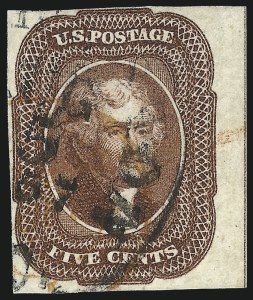 Sale 1061, Lot 3384, 5c-12c 1851-56 Issue (Scott 12-17)