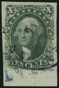 Sale Number 1061, Lot Number 3388, 5c-12c 1851-56 Issue (Scott 12-17)