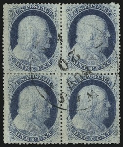 Sale 1061, Lot 3423, 1c 1857-60 Issue by Plate (Scott 18-24)