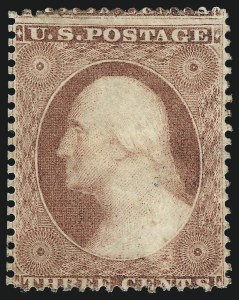 Sale 1061, Lot 3424, 3c-90c 1857-60 Issue and 1875 Reprint (Scott 25-40)