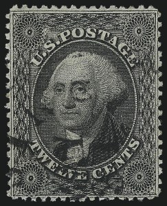 Sale Number 1061, Lot Number 3449, 3c-90c 1857-60 Issue and 1875 Reprint (Scott 25-40)