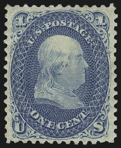 Sale 1061, Lot 3463, 1861-66 Issue (Scott 56-78)