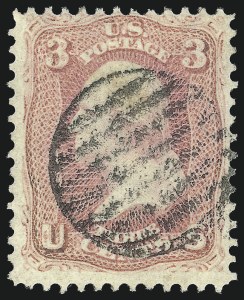 Sale 1061, Lot 3466, 1861-66 Issue (Scott 56-78)