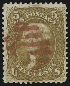 Sale 1061, Lot 3473, 1861-66 Issue (Scott 56-78)