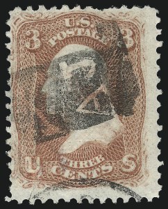 Sale 1061, Lot 3502, 1867-68 Grilled Issue (Scott 83-100)