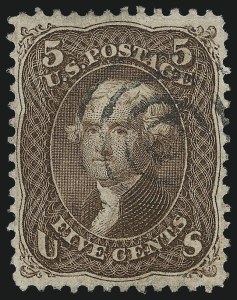 Sale 1061, Lot 3504, 1867-68 Grilled Issue (Scott 83-100)